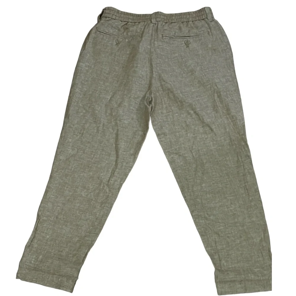 Banana Republic Men's Olive Linens